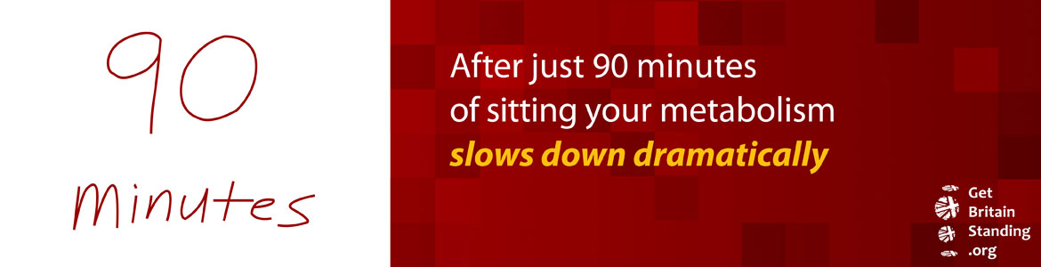 90 minutes of sitting